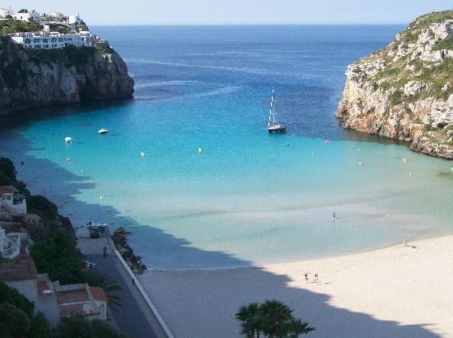 Precioso Apartamento Piscinas Cala En Porter Cala En Porter  Exterior photo